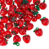 36Pcs 3 Styles Acrylic Imitation Fruit Pendants MACR-UN0001-08-6