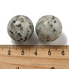Natural Sesame Jasper Round Ball Figurines Statues for Home Office Desktop Decoration G-P532-02A-22-3