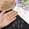 50Pcs Alloy Connector Charms PALLOY-YW0003-2KCG-5