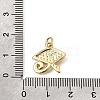 Brass Enamel Pendants KK-CBAA41C-07G-3