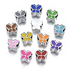 UV Plating Acrylic European Beads OACR-N010-006P-2