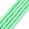 Handmade Polymer Clay Bead Strands CLAY-T002-6mm-51-1