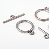 Tibetan Style Toggle Clasps TIBEP-A12208-S-FF-3
