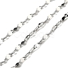 304 Stainless Steel Dapped Chains CHS-H036-01P-10-1