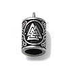304 Stainless Steel Pendants STAS-D301-08AS-03-1