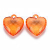 Transparent Acrylic Pendants TACR-T024-03B-921-2