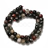 Natural African Bloodstone Beads Strands G-H078-C26-01-3