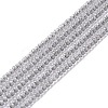Transparent Glass Beads Strands GLAA-C019-01A-28-1