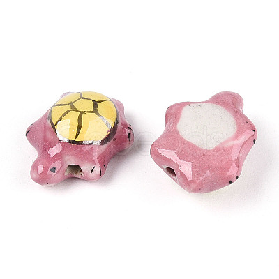 Handmade Porcelain Beads PORC-T133-15A-1