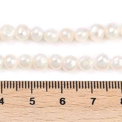 Natural Cultured Freshwater Pearl Beads Strands PEAR-P064-19D-07A-1