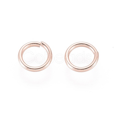 304 Stainless Steel Open Jump Rings STAS-O098-02RG-03-1