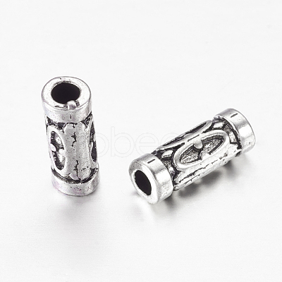 Tibetan Style Alloy Tube Beads LF0843Y-1