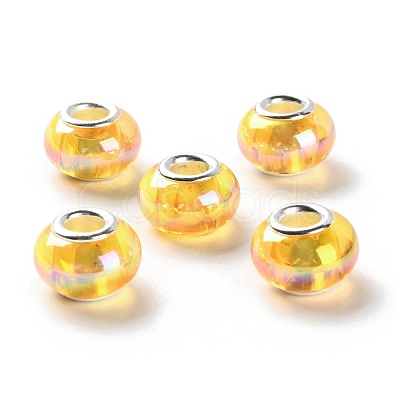 UV Plating Resin European Beads RESI-M001-03F-1
