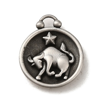 304 Stainless Steel Pendants STAS-L022-306AS-02-1