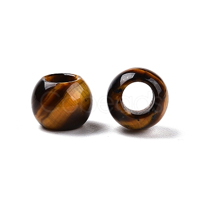Natural Tiger Eye Beads G-T092-10mm-01-1