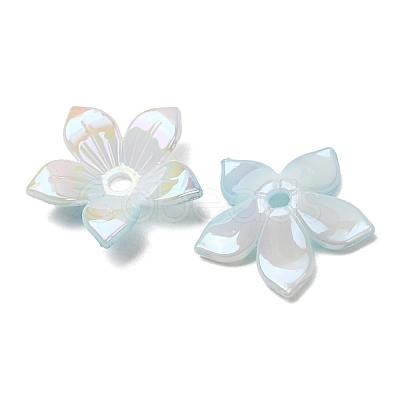 UV Plating Opaque Acrylic Beads AC-CBA99FE-04-B-1