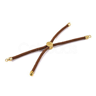 Nylon Cords Bracelet Makings Fit for Connector Charms AJEW-P116-01G-20-1