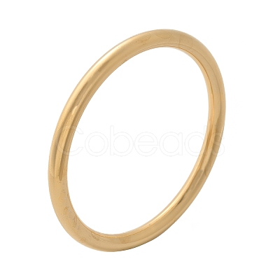 304 Stainless Steel Plain Bangles for Women BJEW-S161-09G-1