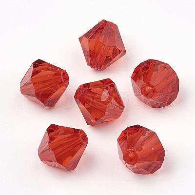 Transparent Acrylic Beads X1-TACR-S146-4mm-05-1