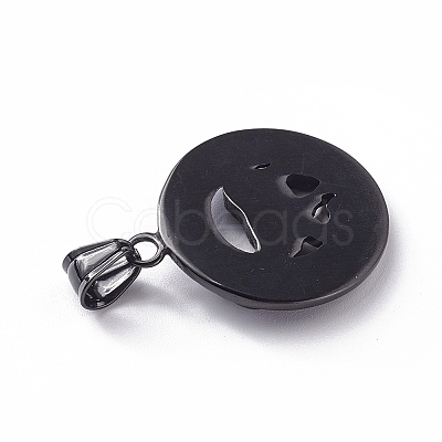 304 Stainless Steel Pendants STAS-K191-56B-1