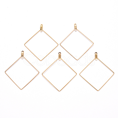 PVD Vacuum Plating 304 Stainless Steel Wire Pendants LS-STAS-S103-10G-1