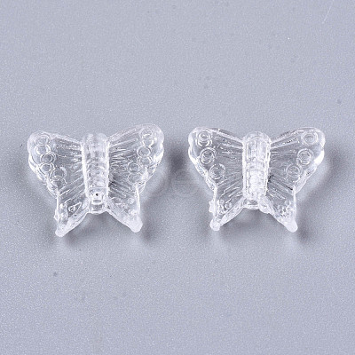 Transparent Acrylic Beads MACR-T036-10-1
