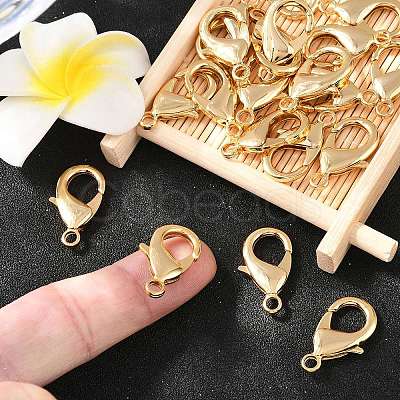 SHEGRACE Brass Lobster Claw Clasps XGRPCP195-269G-1