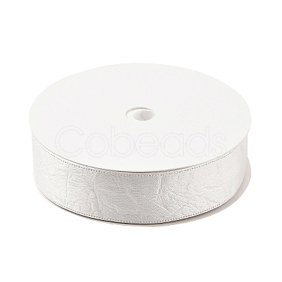 Imitation Leather Polyester Ribbon DIY-R050-02E-1