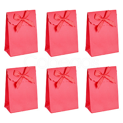 Paper Packing Bags with Bowknot ABAG-TAC0017-001G-1