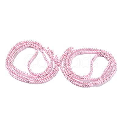 Glass Pearl Beads Strands HY-XCP0001-04-1