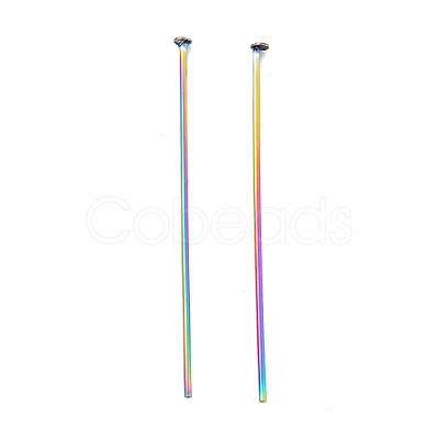 Ion Plating(IP) 304 Stainless Steel Flat Head Pins STAS-E156-02M-01-1
