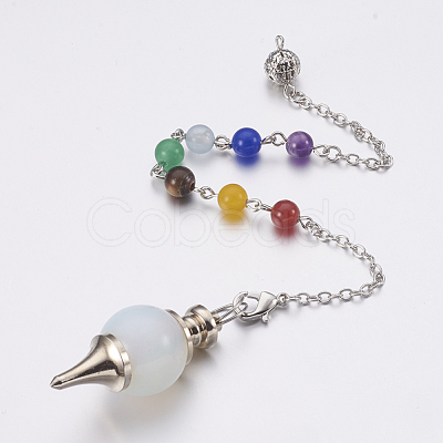 Opalite Sphere Dowsing Pendulums MAK-P009-E02-1