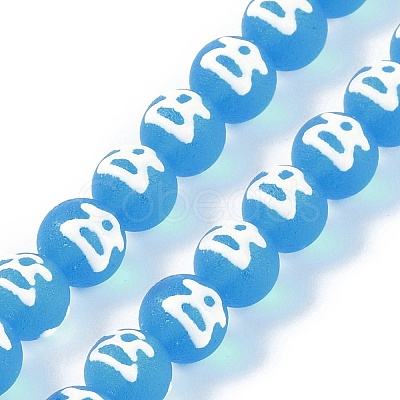 Handmade Lampwork Beads GLAA-B021-07A-02-1
