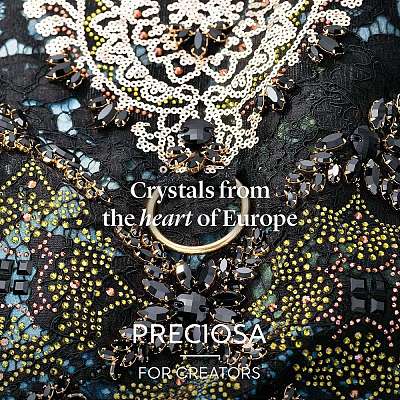 Preciosa® MAXIMA Crystal No Hotfix Flatback Stones Y-PRC-NSS16-30050-1