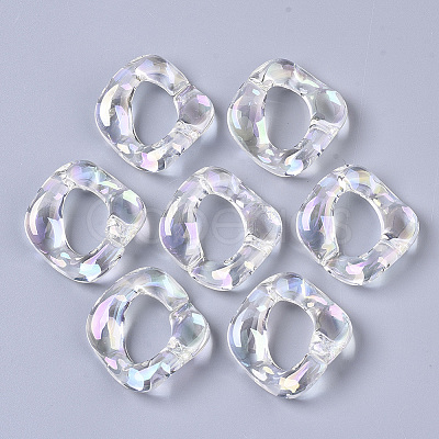 Transparent Acrylic Linking Rings PACR-R246-053-1