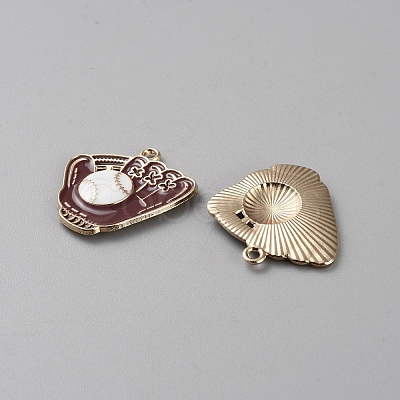 Alloy Enamel Pendants ENAM-CJC0010-36C-04-1