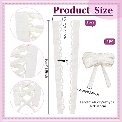 1 Set Women's Wedding Dress Zipper Replacement DIY-NB0013-32C-1