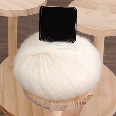 Sparkly Glitter Fuzzy Mohair Yarn PW-WG4F9B3-01-1