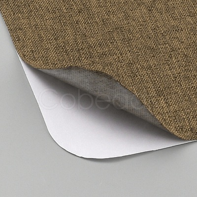 Self Adhesive Linen Fabric DIY-WH0002-75B-1
