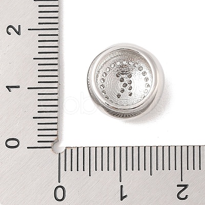 Rack Plating Brass & Cubic Zirconia Pendants KK-Z047-07P-K-RS-1