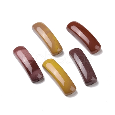 Natural Mookaite Connector Charms G-D460-02G-1