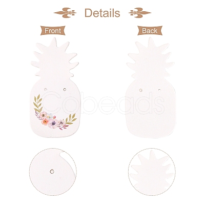 Cardboard Earring Display Cards CDIS-L003-B02-A-1