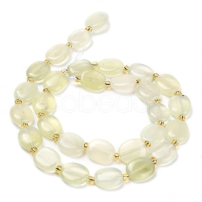 Natural New Jade Beads Strands G-H005-A07-02-1