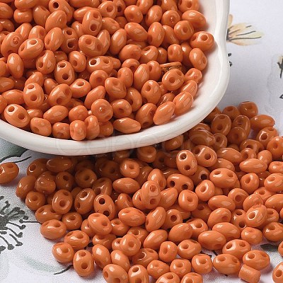 Opaque Acrylic Beads MACR-K359-04E-1