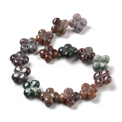 Natural Indian Agate Beads Strands G-P520-A04-01-1