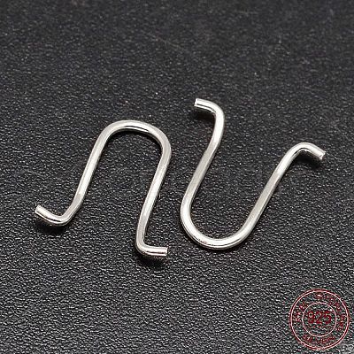 Letter U 925 Sterling Silver Findings STER-F016-03A-1