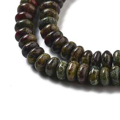 Natural Dragon Blood Beads Strands G-K343-C22-01-1