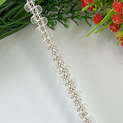 Polyester Lace Trim for Curtain OCOR-K007-10B-01-1