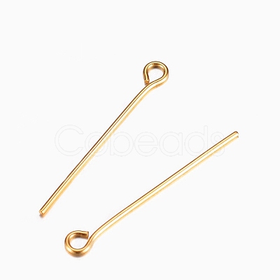 304 Stainless Steel Eye Pins STAS-I318-D07-G-1