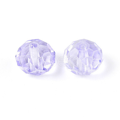 Baking Paint Transparent Glass Beads X1-GLAA-N011-10mm-05-1